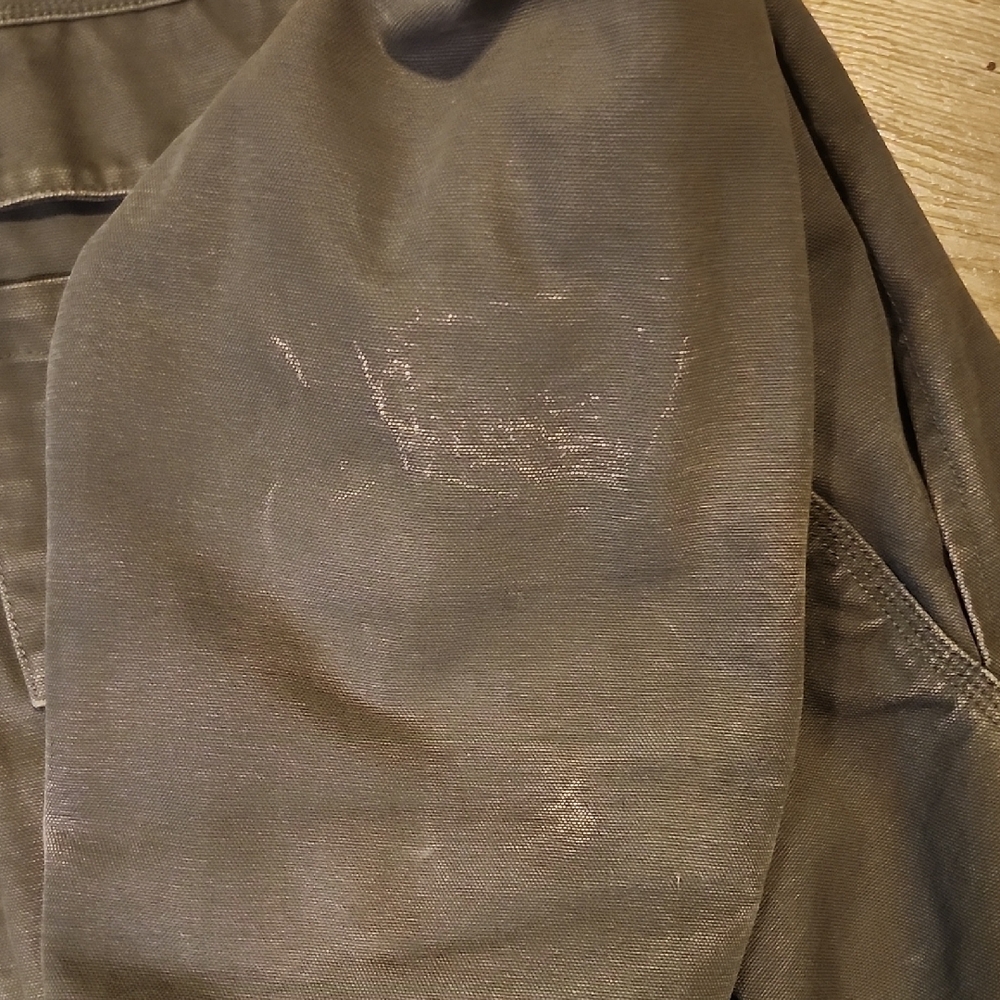 Carhartt Men's Gray Hooded Field Jacket- XL - Picture 4 of 9